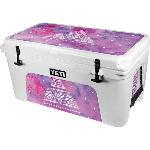 Pink Tribal Euphoria YETI Tundra 65 Hard Cooler Skin