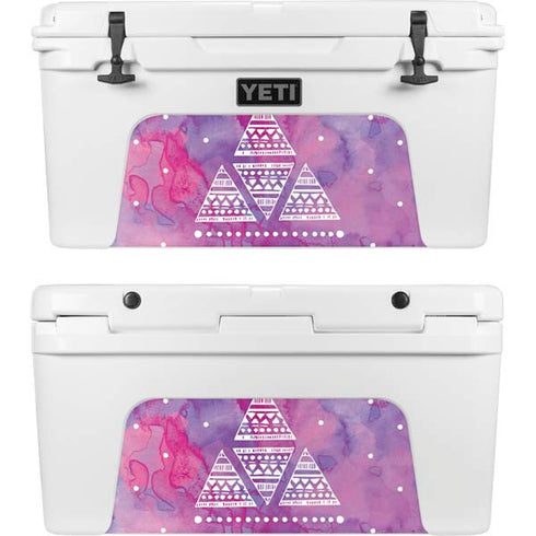 Pink Tribal Euphoria YETI Tundra 65 Hard Cooler Skin