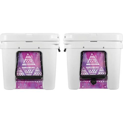Pink Tribal Euphoria YETI Tundra 65 Hard Cooler Skin