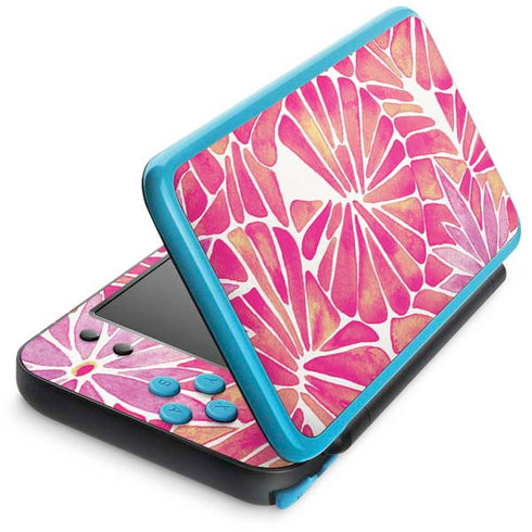 Cat Coq Pink Water Lilies Nintendo 2DS XL (2017) Skin