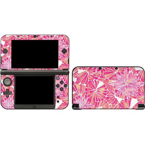 Cat Coq Pink Water Lilies 3DS XL 2015 Skin
