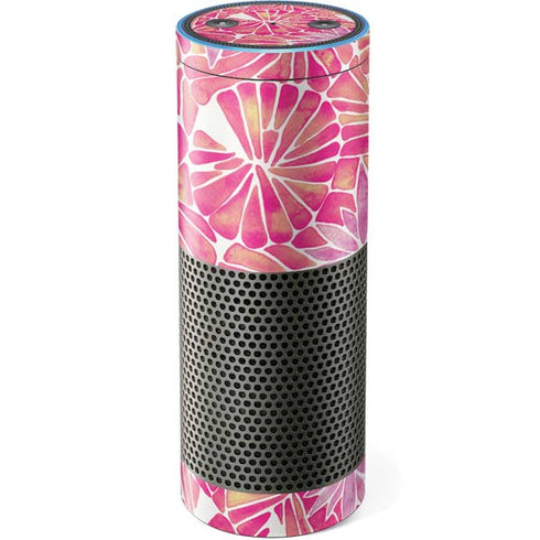 Cat Coq Pink Water Lilies Amazon Echo Skin
