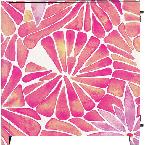 Cat Coq Pink Water Lilies Corsair 4000D Tempered Glass Mid-Tower ATX Case Skin