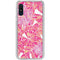 Cat Coq Pink Water Lilies Galaxy A10e Clear Case