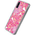 Cat Coq Pink Water Lilies Galaxy A10e Clear Case