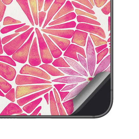 Cat Coq Pink Water Lilies Galaxy A14 5G Skin