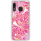 Cat Coq Pink Water Lilies Galaxy A20 Clear Case