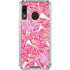 Cat Coq Pink Water Lilies Galaxy A30 Clear Case