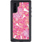 Cat Coq Pink Water Lilies Galaxy Note 10 Waterproof Case