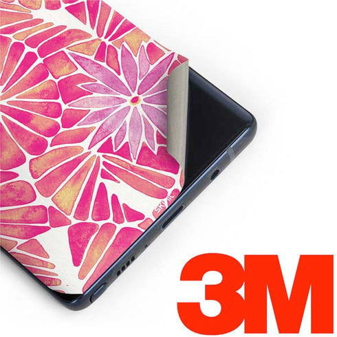 Cat Coq Pink Water Lilies Galaxy Note 9 Skin