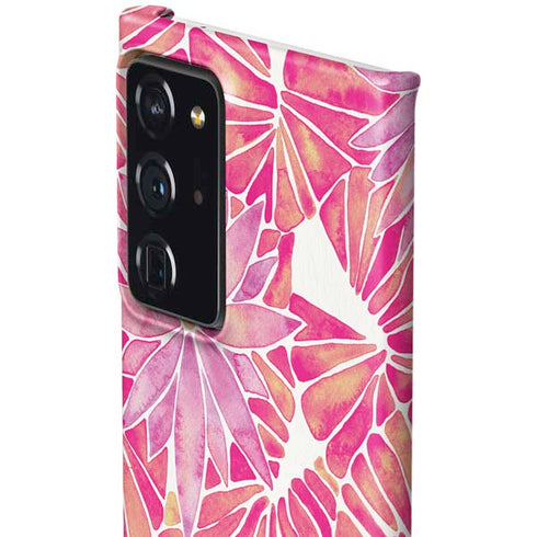 Cat Coq Pink Water Lilies Galaxy Note20 Ultra 5G Lite Case