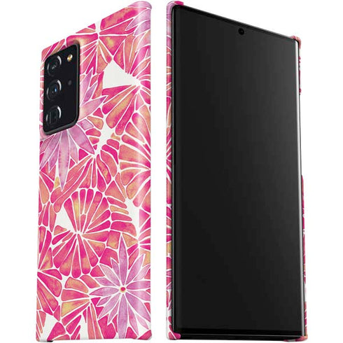 Cat Coq Pink Water Lilies Galaxy Note20 Ultra 5G Lite Case
