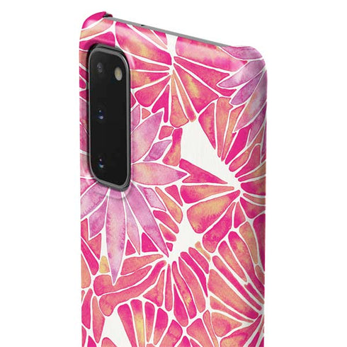 Cat Coq Pink Water Lilies Galaxy S20 Lite Case