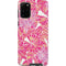 Cat Coq Pink Water Lilies Galaxy S20 Plus Pro Case
