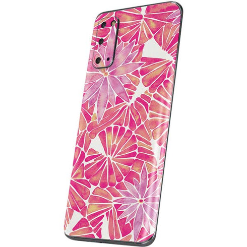 Cat Coq Pink Water Lilies Galaxy S20 Skin