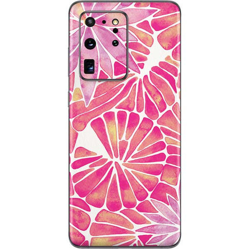 Cat Coq Pink Water Lilies Galaxy S20 Ultra 5G Skin