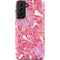 Cat Coq Pink Water Lilies Galaxy S21 FE Pro Case
