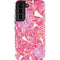 Cat Coq Pink Water Lilies Galaxy S22 Pro Case