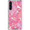 Cat Coq Pink Water Lilies Galaxy S23 Plus Clear Case