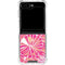 Pink Water Lilies by Cat Coq Galaxy Z Flip5 5G Clear Case
