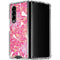 Cat Coq Pink Water Lilies Galaxy Z Fold4 5G Clear Case