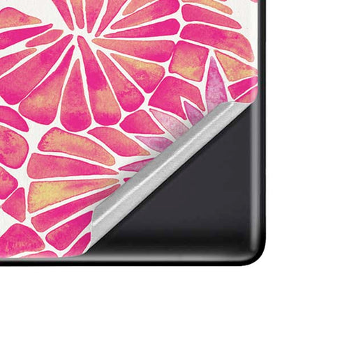 Cat Coq Pink Water Lilies Google Pixel 6 Skin