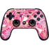 Cat Coq Pink Water Lilies Google Stadia Controller Skin