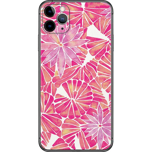 Cat Coq Pink Water Lilies iPhone 11 Pro Max Skin