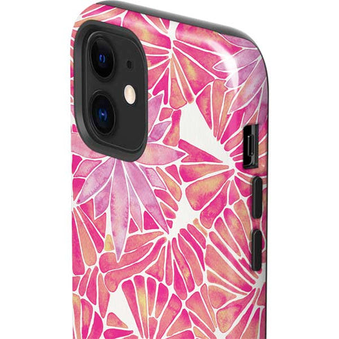 Cat Coq Pink Water Lilies iPhone 12 Impact Case