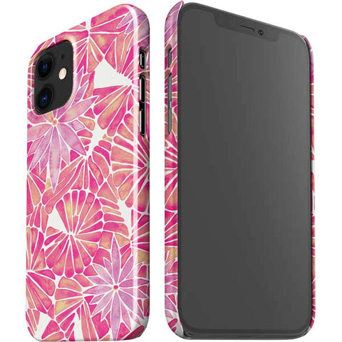 Cat Coq Pink Water Lilies iPhone 12 Mini Lite Case