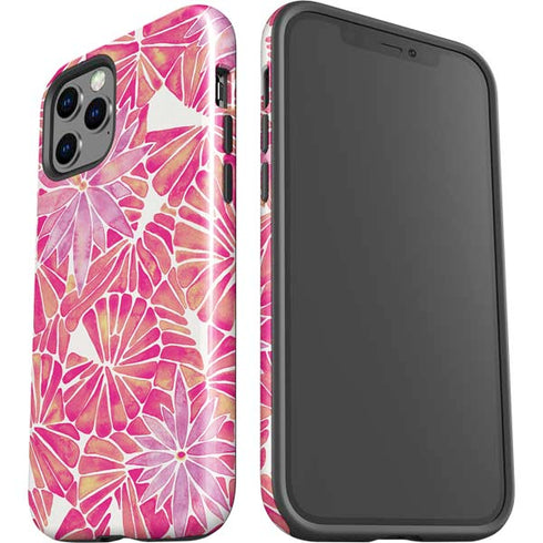 Cat Coq Pink Water Lilies iPhone 12 Pro Impact Case