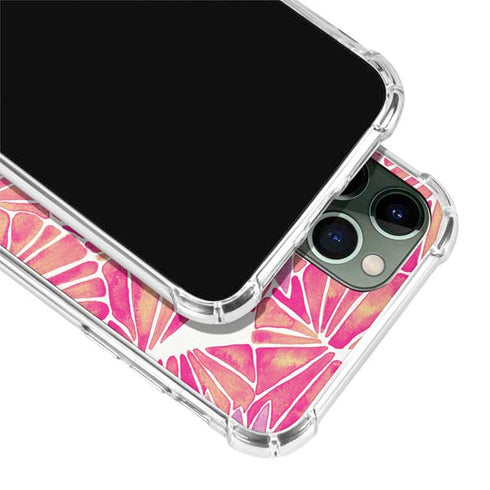 Cat Coq Pink Water Lilies iPhone 12 Pro Max Clear Case