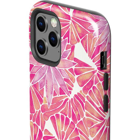 Cat Coq Pink Water Lilies iPhone 12 Pro Max Impact Case