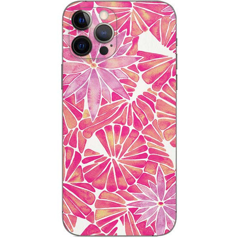 Cat Coq Pink Water Lilies iPhone 12 Pro Skin