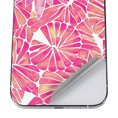 Cat Coq Pink Water Lilies iPhone 12 Pro Skin