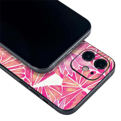 Cat Coq Pink Water Lilies iPhone 12 Skin
