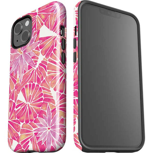 Cat Coq Pink Water Lilies iPhone 14 Impact Case