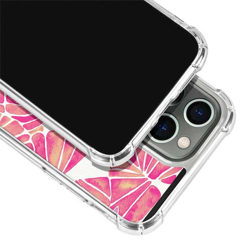 Pink Water Lilies by Cat Coq iPhone 15 Pro Clear Case