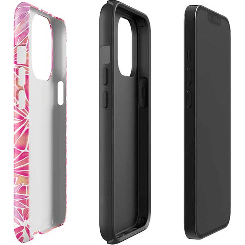 Pink Water Lilies by Cat Coq iPhone 15 Pro Impact Case