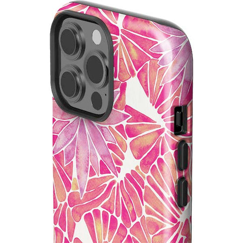 Pink Water Lilies by Cat Coq iPhone 15 Pro Max Impact Case