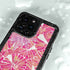 Cat Coq Pink Water Lilies iPhone 14 Pro Waterproof Case