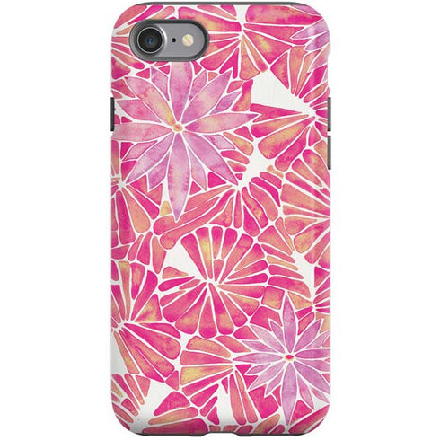 Cat Coq Pink Water Lilies iPhone SE (2nd & 3rd Gen) Pro Case