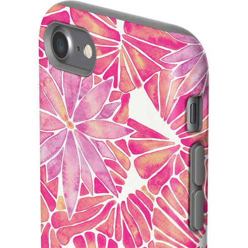 Cat Coq Pink Water Lilies iPhone SE (2nd & 3rd Gen) Pro Case