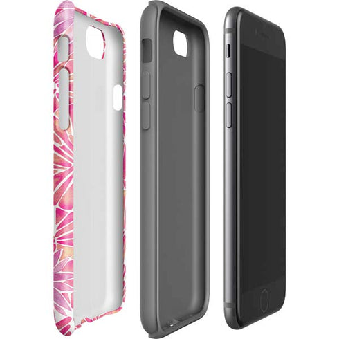 Cat Coq Pink Water Lilies iPhone SE (2nd & 3rd Gen) Pro Case