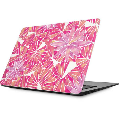 Cat Coq Pink Water Lilies Apple MacBook Skin
