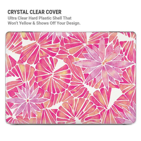 Pink Water Lilies by Cat Coq MacBook Air 15in (2023-2025) Case plus Skin