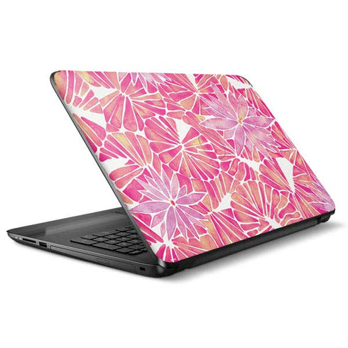 Cat Coq Pink Water Lilies HP Notebook Skin