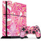 Cat Coq Pink Water Lilies PS4 Console and Controller Bundle Skin
