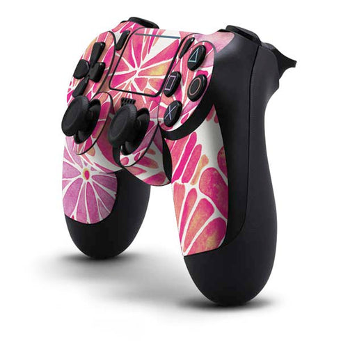 Cat Coq Pink Water Lilies PS4 Pro/Slim Controller Skin
