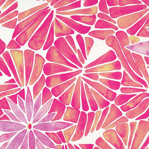 Cat Coq Pink Water Lilies PS4 Slim Skin